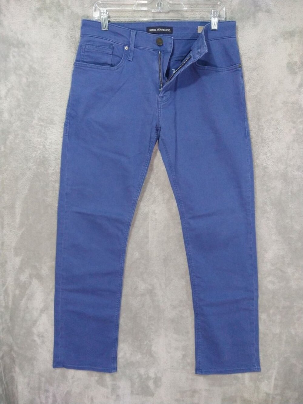 Mavi Pants Mens 31x32 Blue Chino Zach Straight Leg Stretch Low Rise Stretch